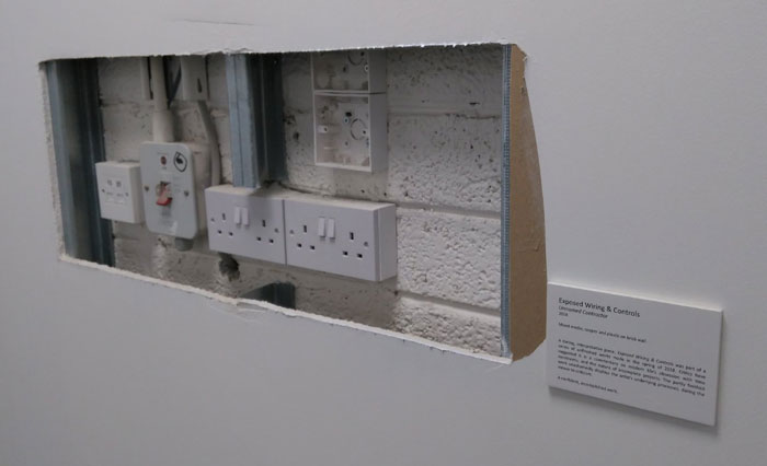 No One Is Fixing A Hole In New Office Wall, So This Guy Trolls Them Into Doing It No One Is Fixing A Hole In New Office Wall, So This Guy Trolls Them Into Doing It