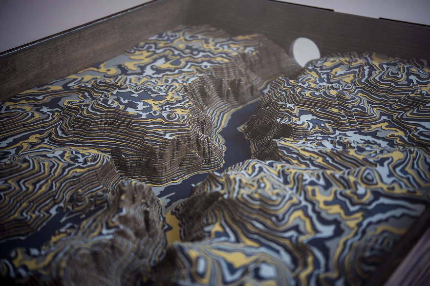 I Made A Yosemite Valley Sculpture And Put It In A Table I Made A Yosemite Valley Sculpture And Put It In A Table