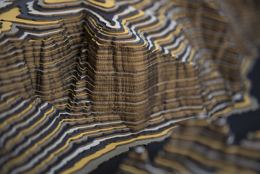 I Made A Yosemite Valley Sculpture And Put It In A Table