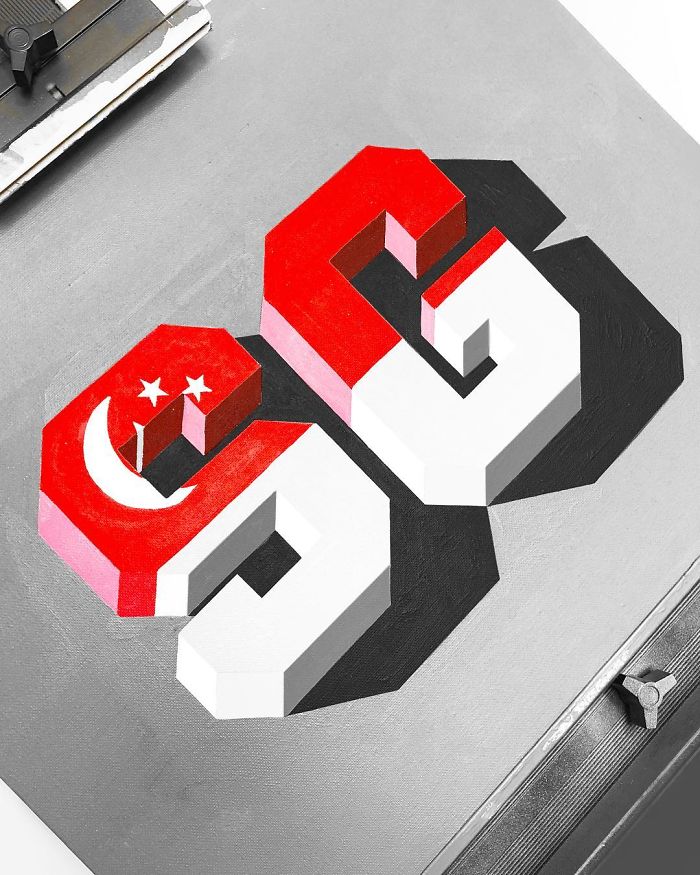 Artist Perfectly Reproduces Freehand Logos