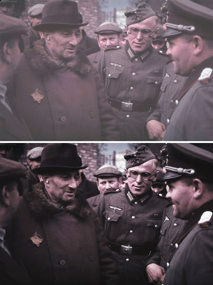 10 Heartbreaking Colorized Holocaust Photos That Were Rejected By Everyone Until I Posted Them On Bored Panda