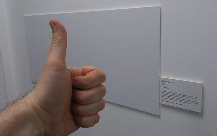 No One Is Fixing A Hole In New Office Wall, So This Guy Trolls Them Into Doing It No One Is Fixing A Hole In New Office Wall, So This Guy Trolls Them Into Doing It