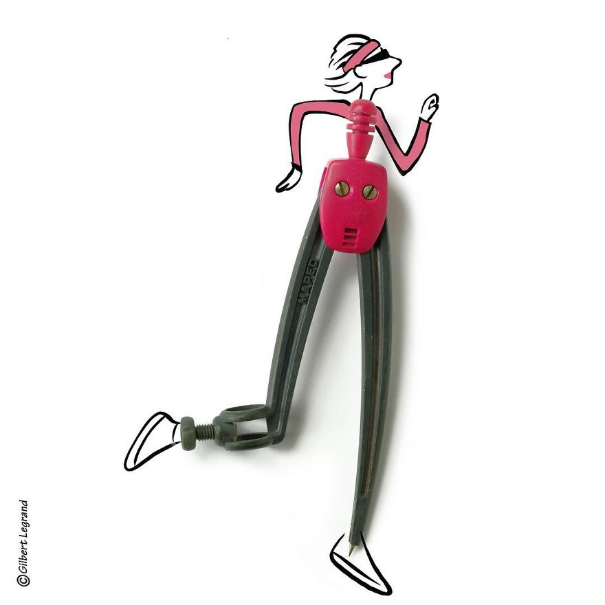 Daily Objects Come To Life In The Art Of Gilbert Legrand