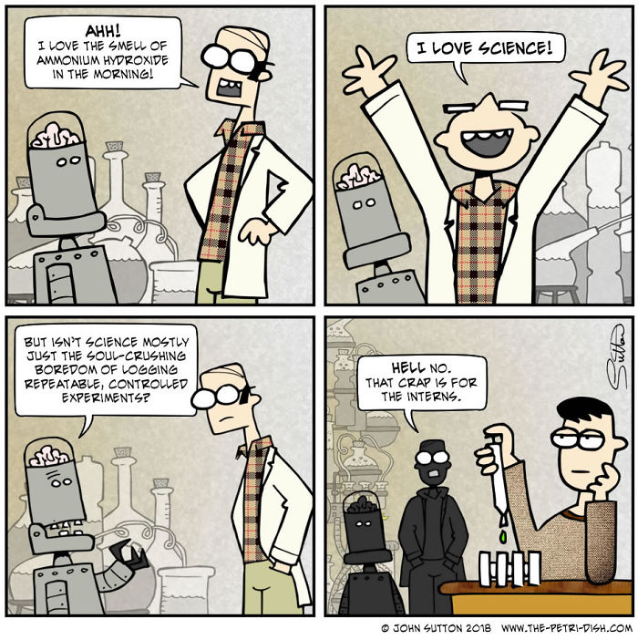 If I Have Seen Far It Is Because I Have Stood On The Shoulders Of Interns