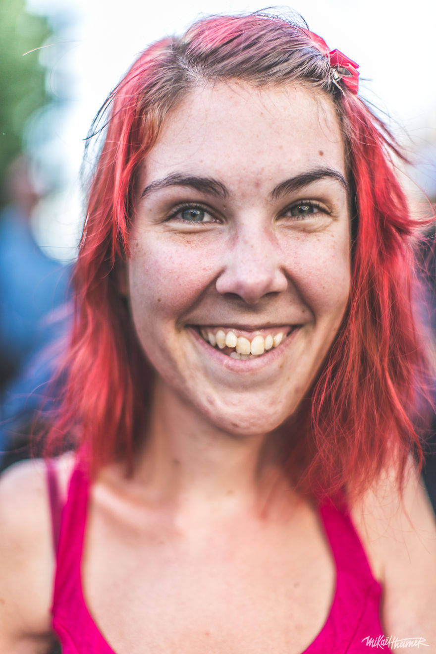 I Photograph The Colorful Faces Of People In Montreal. Up Close And Personal.