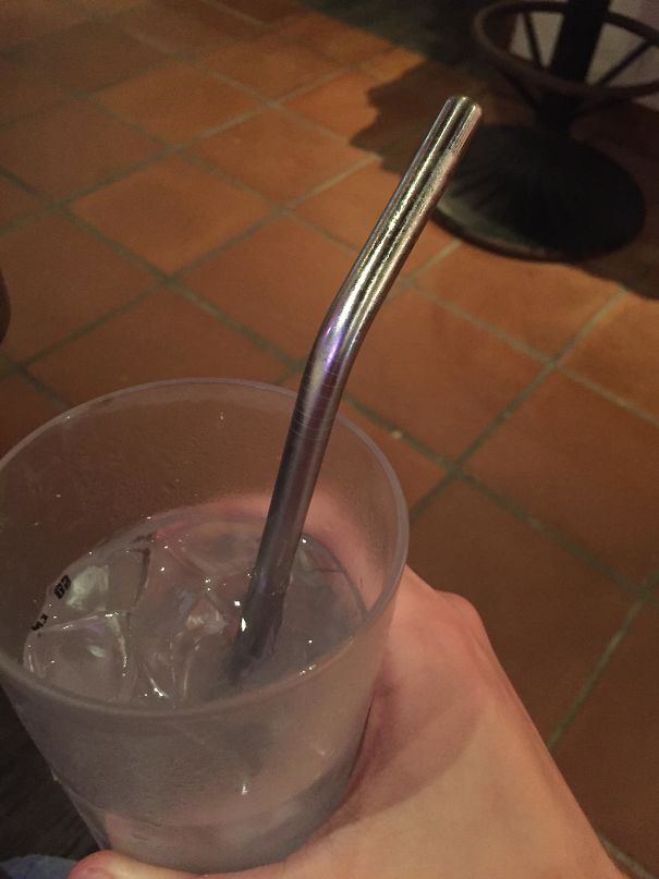 This Restaurant Has Metal Straws To Stay Green