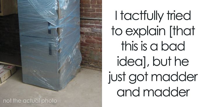 Angry Customer Demands To Tie Up His Fridge With T.V Cable, Sears Employee Lets Physics Teach Him A Lesson