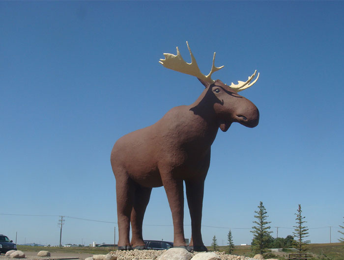 Norway Builds World's Tallest Moose Statue, Canada Strikes Back