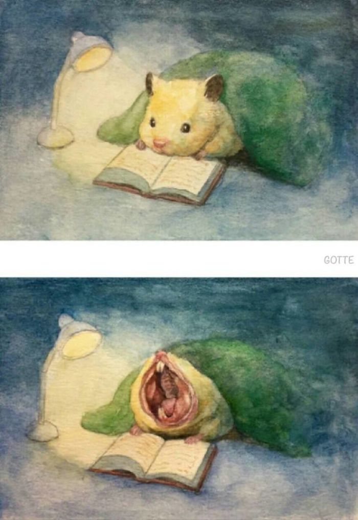 Artist Illustrates The Typical Life Of A Japanese Hamster And The Result Is Very Cute