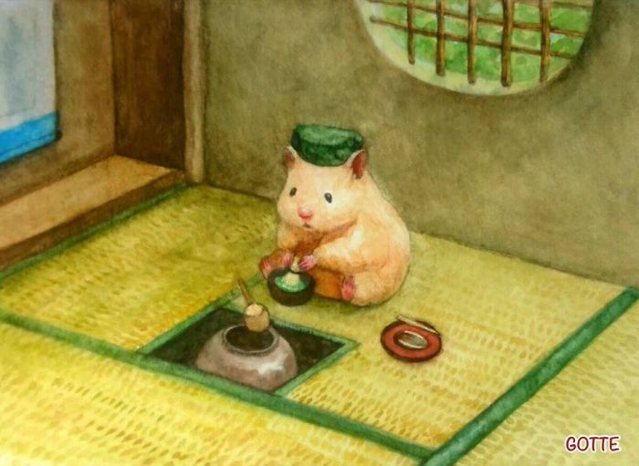 Artist Illustrates The Typical Life Of A Japanese Hamster And The Result Is Very Cute