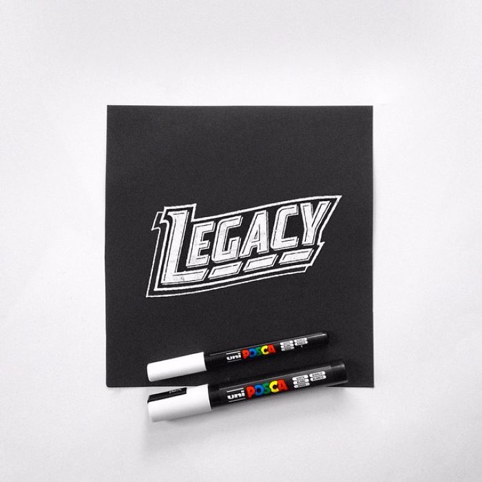 Artist Perfectly Reproduces Freehand Logos