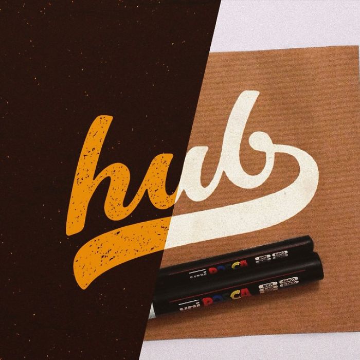 Artist Perfectly Reproduces Freehand Logos