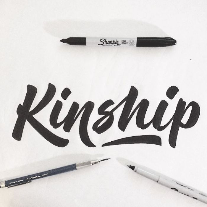 Artist Perfectly Reproduces Freehand Logos