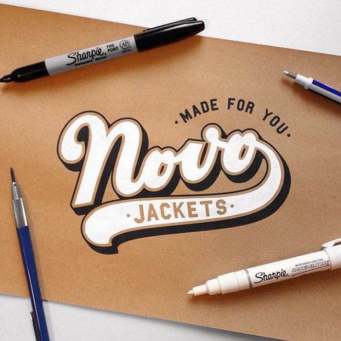 Artist Perfectly Reproduces Freehand Logos