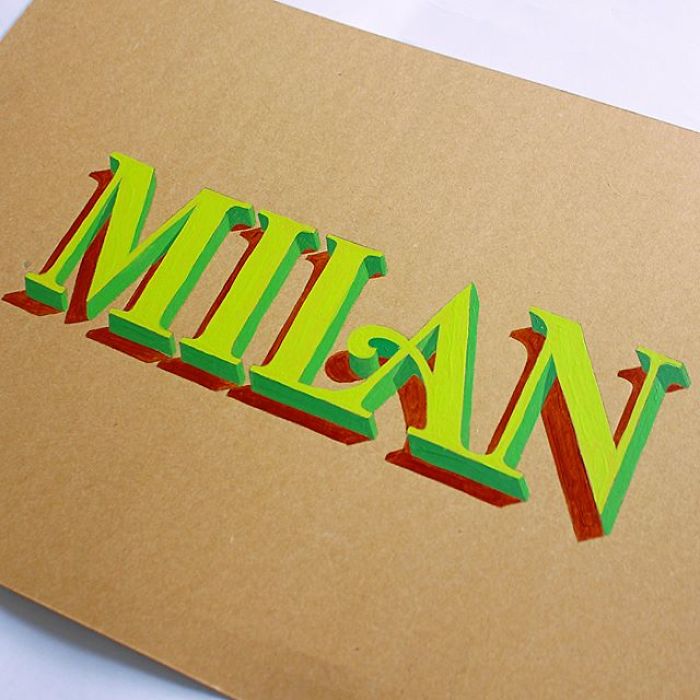 Artist Perfectly Reproduces Freehand Logos