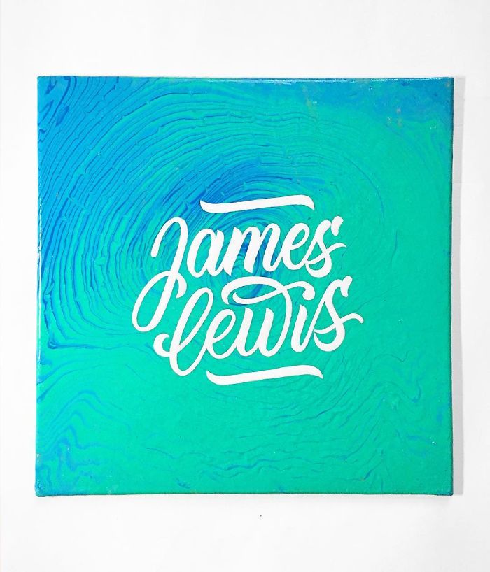 Artist Perfectly Reproduces Freehand Logos