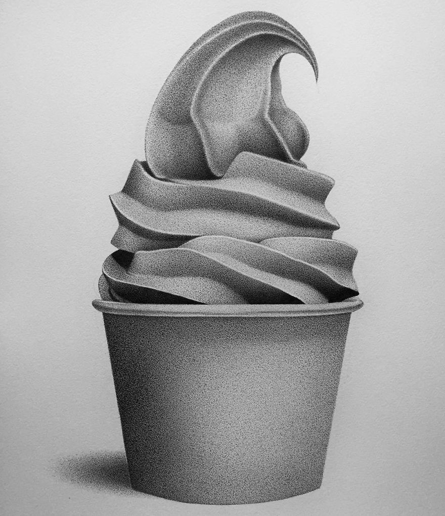 I Create Drawings Dot By Dot With A Pen And It Takes Hundreds Of Hours I Create Drawings Dot By Dot With A Pen And It Takes Hundreds Of Hours