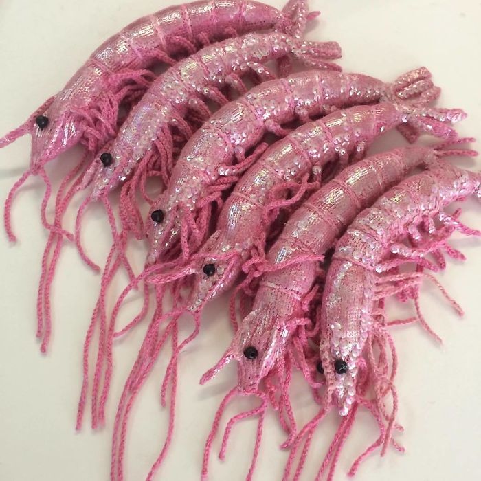 This Artist Crochets Sea Food So Well You Can Almost Taste It This Artist Crochets Sea Food So Well You Can Almost Taste It