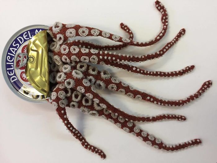 This Artist Crochets Sea Food So Well You Can Almost Taste It This Artist Crochets Sea Food So Well You Can Almost Taste It