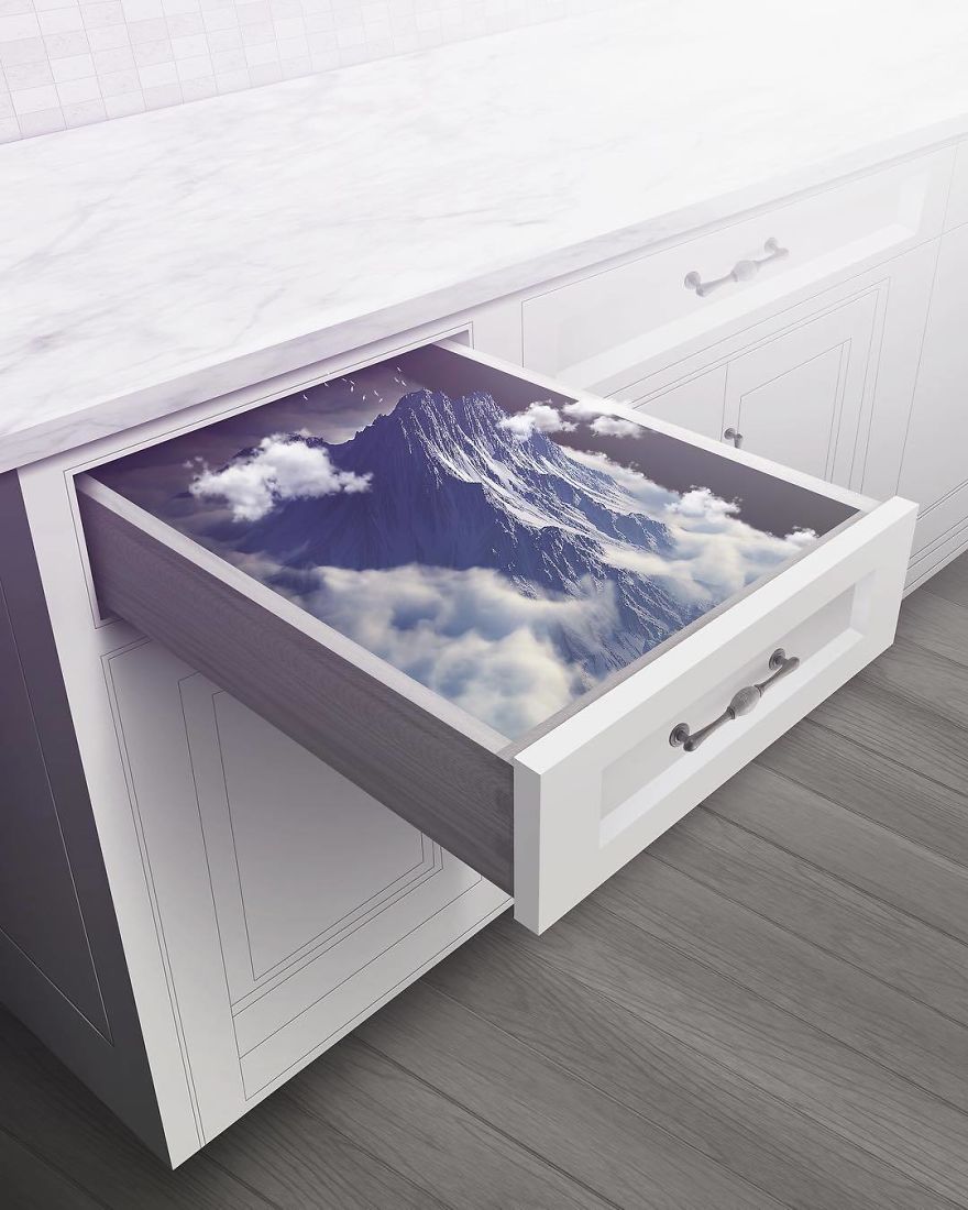 Artist Challenges Logic And Stimulates Creativity With Its Incredible Digital Manipulations