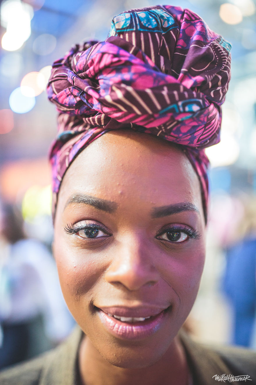 I Photograph The Colorful Faces Of People In Montreal. Up Close And Personal.