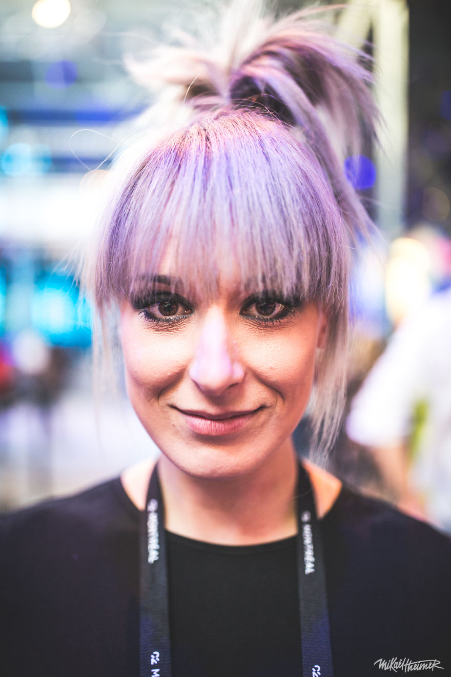 I Photograph The Colorful Faces Of People In Montreal. Up Close And Personal.