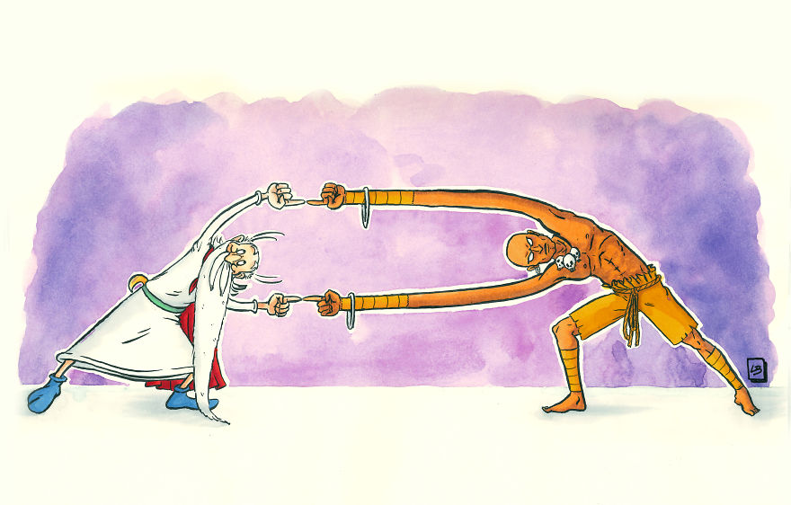 I Illustrated What Would Happen If Famous Cartoon Characters Fused Together, And Here's The Result (10 Pics)