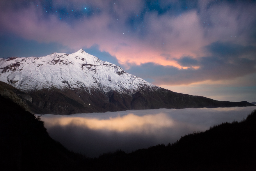 Emerging From The Clouds