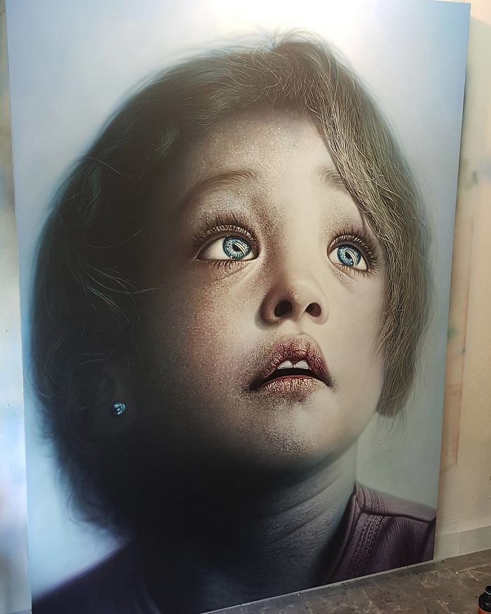 This Is Not A Photo. Artist Can Confuse Anyone With His Paintings