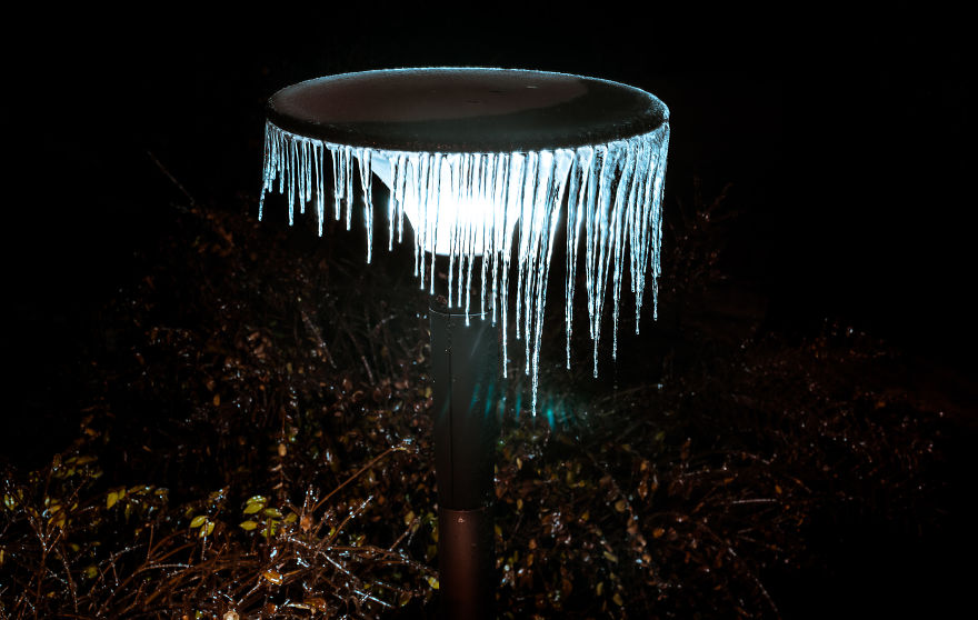 I Woke Up After A Night Of Freezing Rain To Find The Whole City Of Bucharest, Romania, Frozen And Damaged