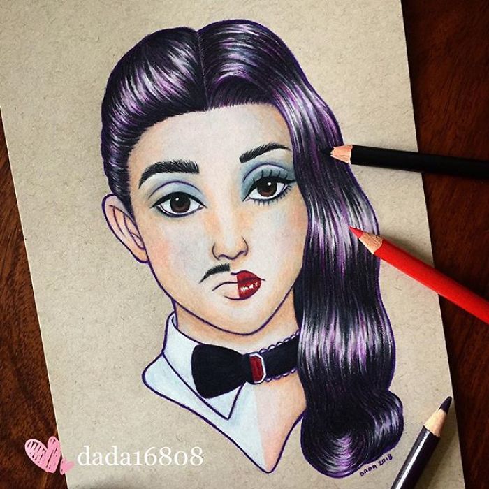 Morticia Addams & Gomez Addams