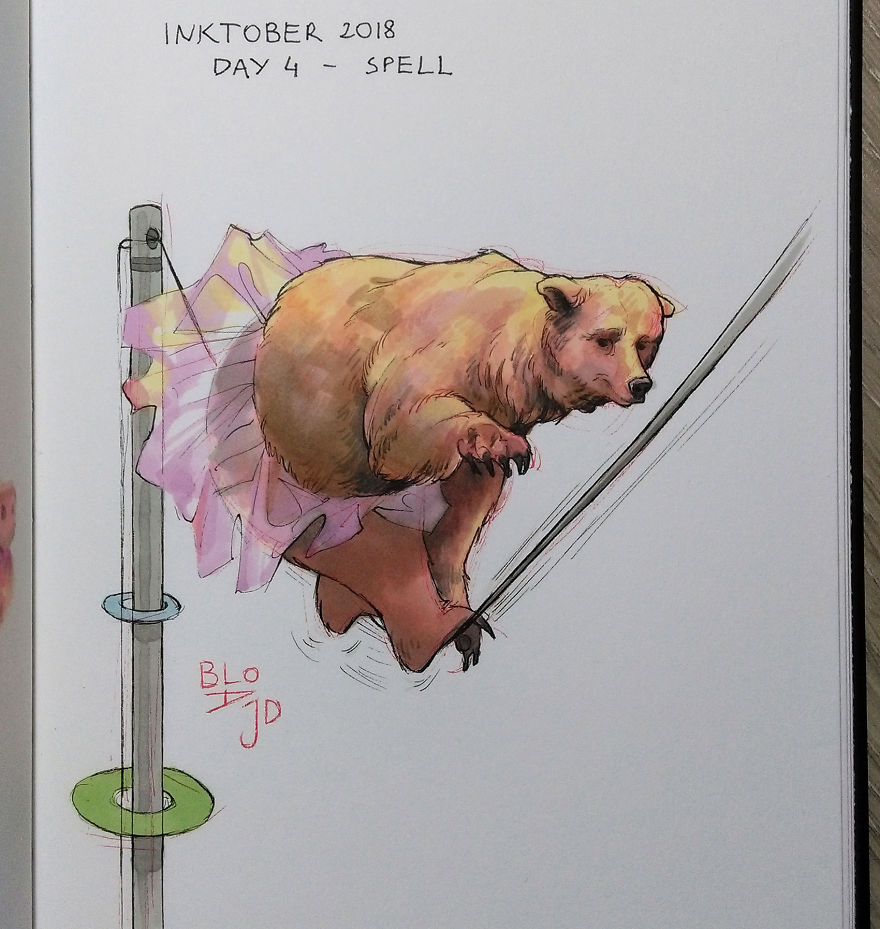 I Dedicated The Whole Inktober To Animal Suffering