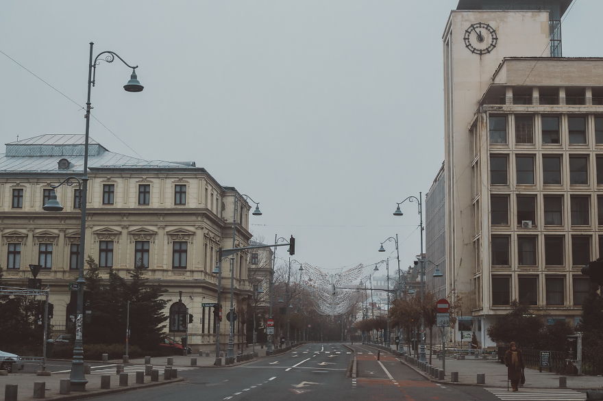 I Photographed The Empty Bucharest On The 1st Of January I Photographed The Empty Bucharest On The 1st Of January