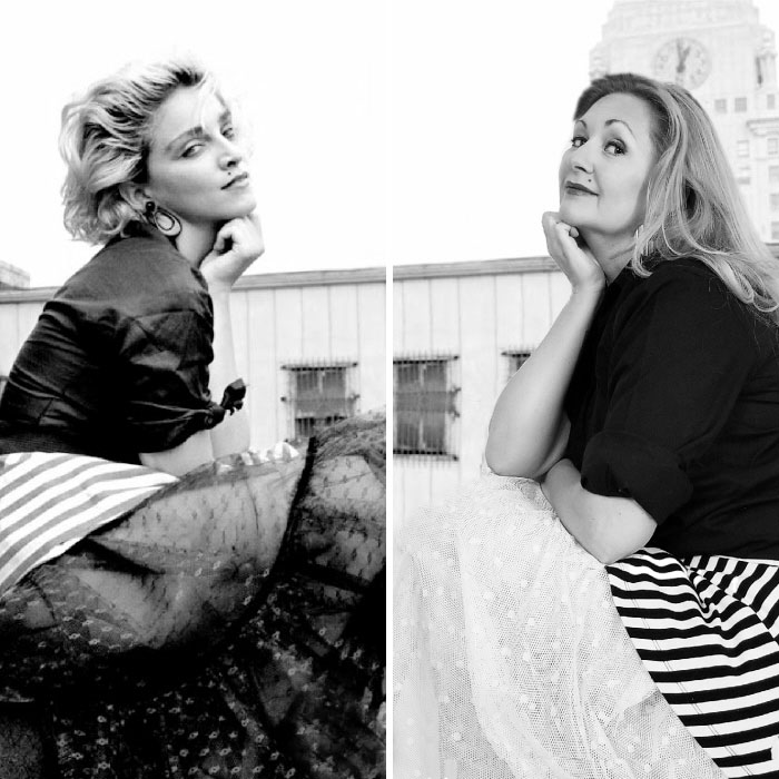 Madonna. Total Outfit Cost: $0