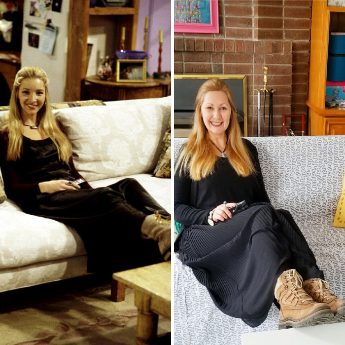 Phoebe Buffay. Total Outfit Cost: $2