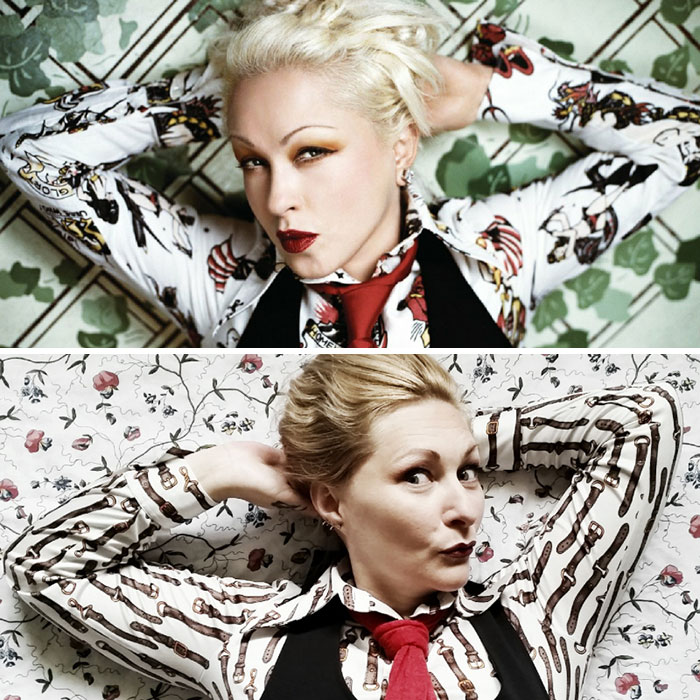 Cyndi Lauper. Total Outfit Cost: $0