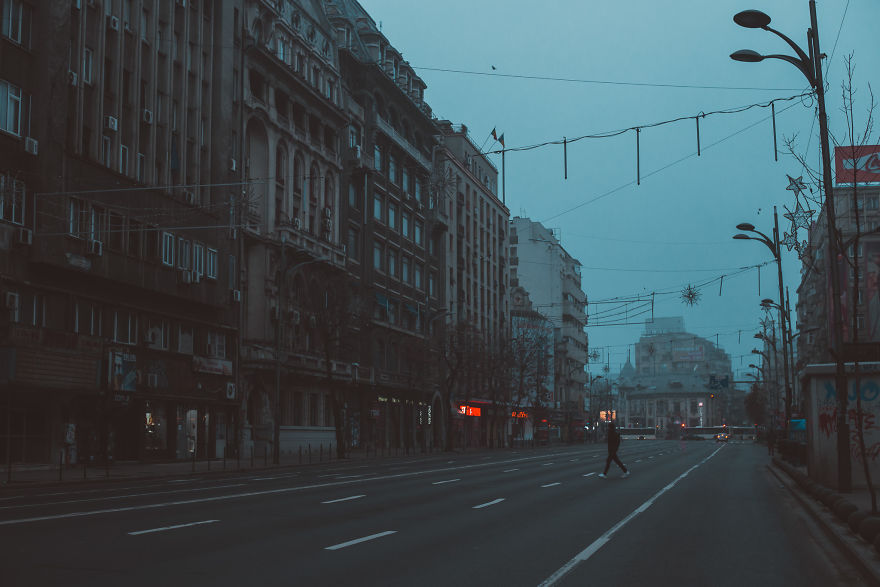 I Photographed The Empty Bucharest On The 1st Of January