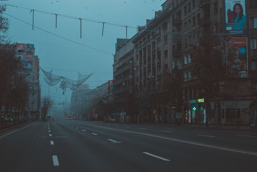 I Photographed The Empty Bucharest On The 1st Of January I Photographed The Empty Bucharest On The 1st Of January