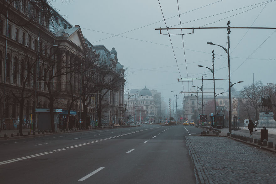 I Photographed The Empty Bucharest On The 1st Of January