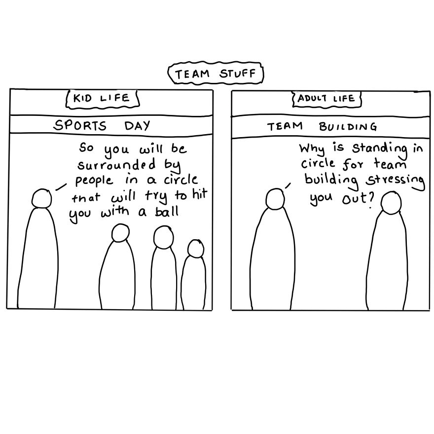 My 20 Minimalistic Comics About Everyday Life