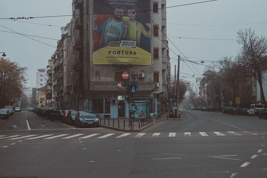 I Photographed The Empty Bucharest On The 1st Of January