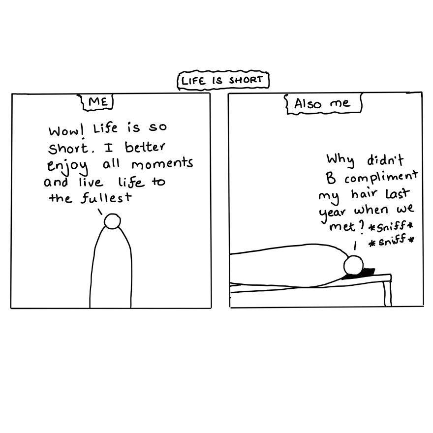 My 20 Minimalistic Comics About Everyday Life