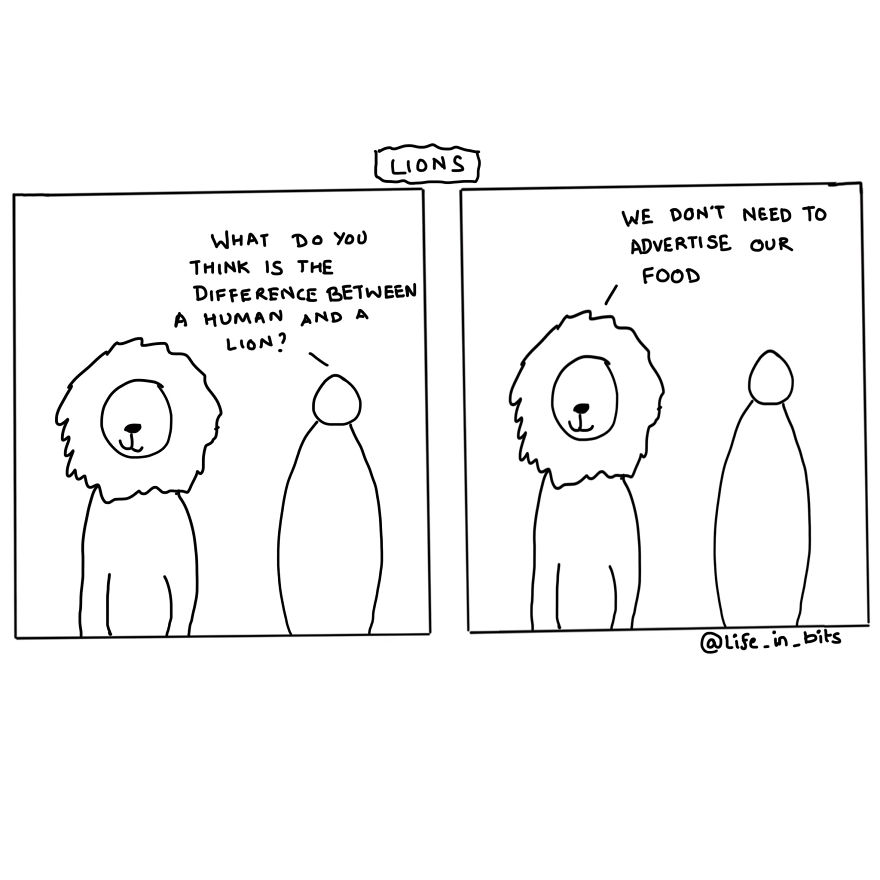 My 20 Minimalistic Comics About Everyday Life