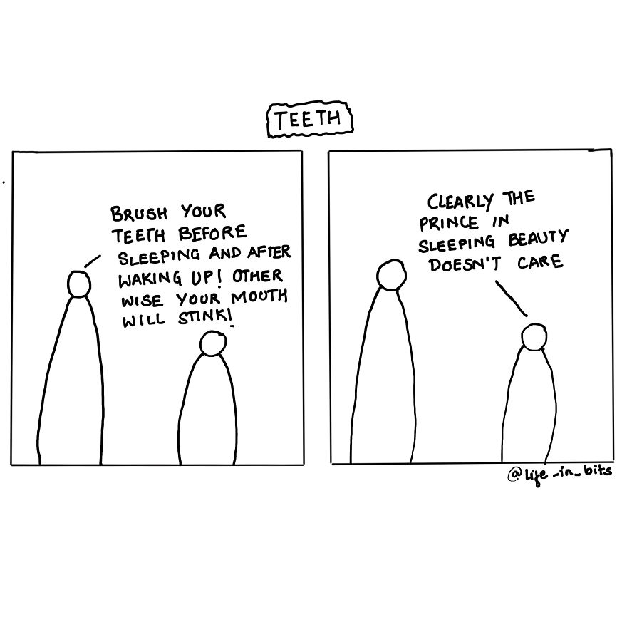 My 20 Minimalistic Comics About Everyday Life