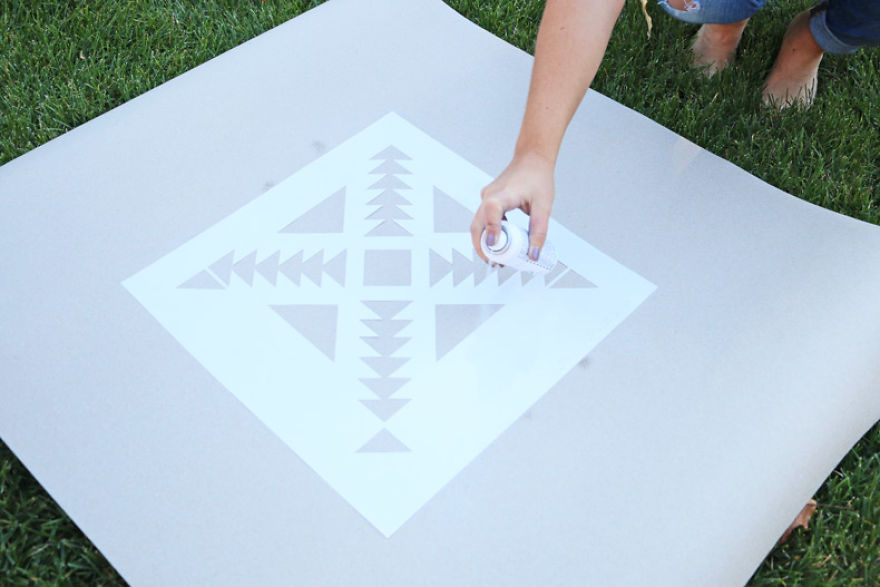 Everything You Need To Stencil Your Tile Floors For Less