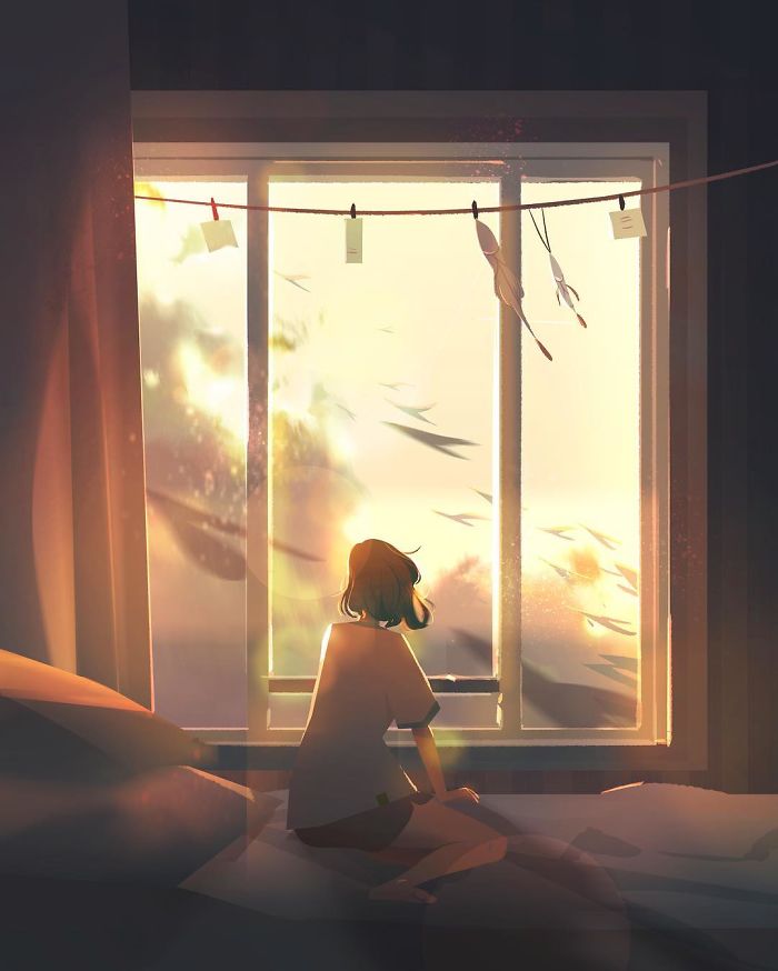 Illustrator Creates Illustrations That Turn Any Lonely Moment Into Magical Places