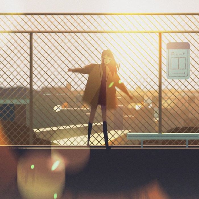 Illustrator Creates Illustrations That Turn Any Lonely Moment Into Magical Places