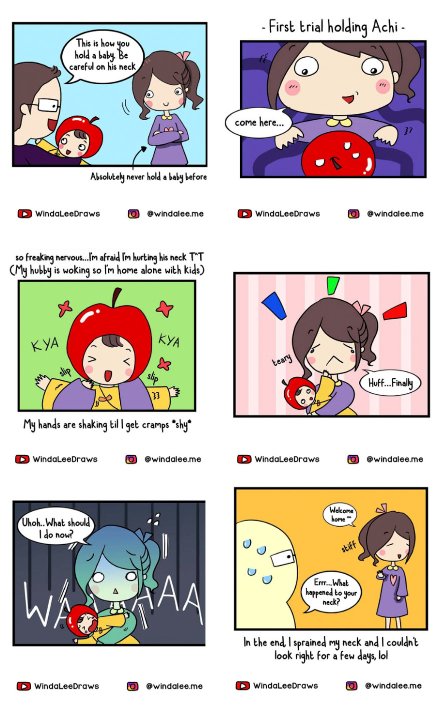 I’m A Web Comic Artist Who Draw Every Sweet Little Moments In My Life And Family (20+ Pics)