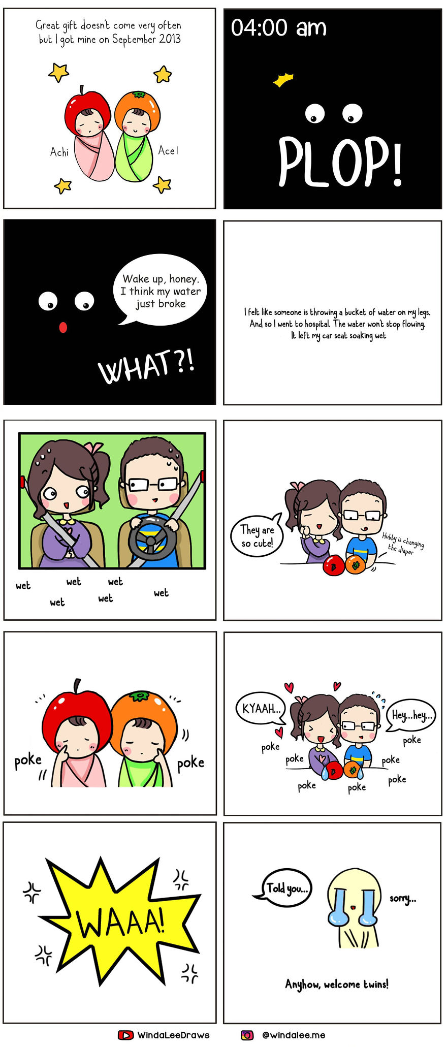 I’m A Web Comic Artist Who Draw Every Sweet Little Moments In My Life And Family (20+ Pics)