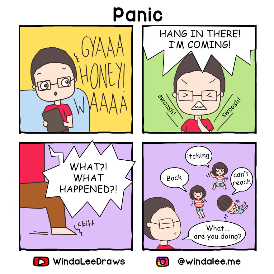 I’m A Web Comic Artist Who Draw Every Sweet Little Moments In My Life And Family (20+ Pics)